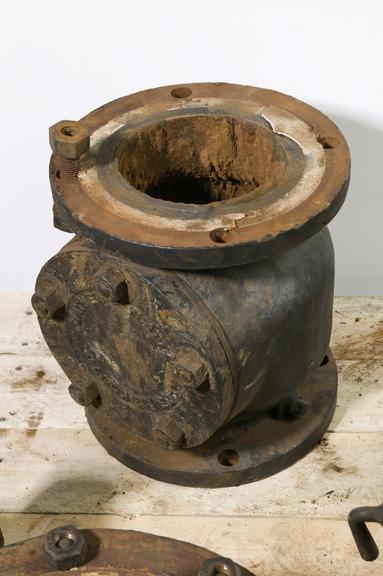 Gate valve from a fire pump system