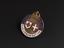 Circular badge with 'RED CROSS & ST JOHN' on blue around the