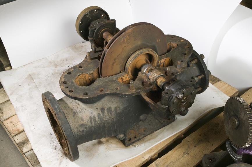 Body of Mather & Platt electric fire pump