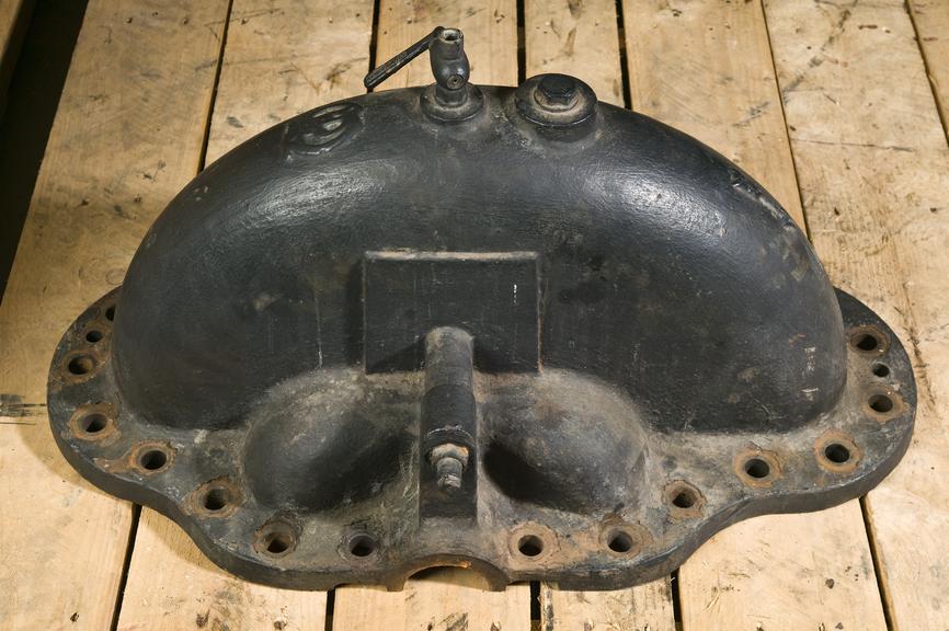 Top cover of a Mather & Platt electric fire pump
