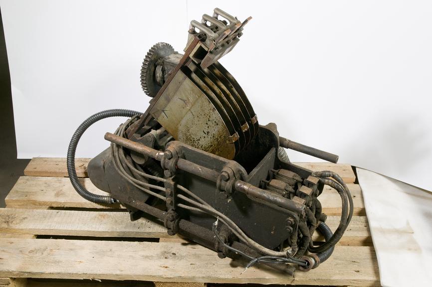 Switchgear of Mather & Platt electric fire pump