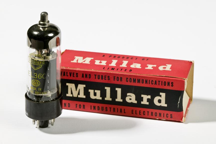 Mullard thermionic valve, type EL360