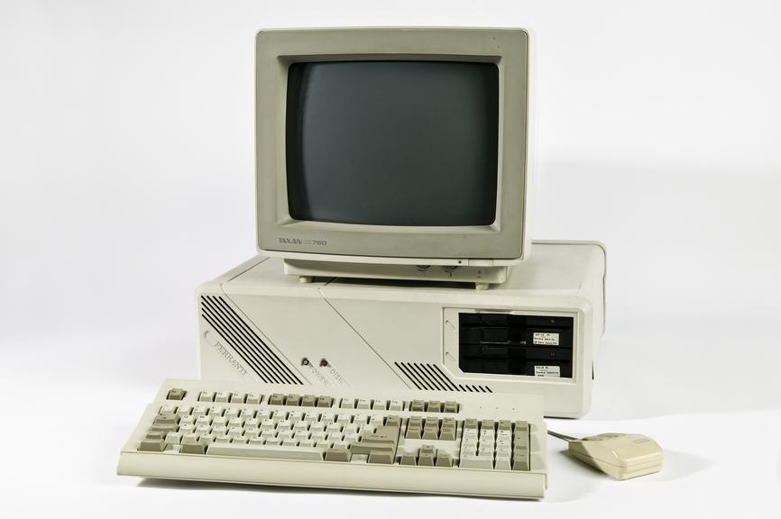 PC 2860-AT micro computer made by Ferranti Ltd of Wythenshawe