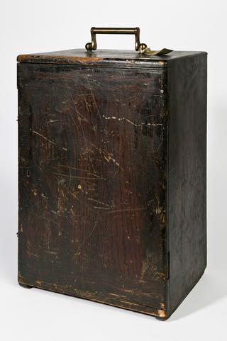 Case for binocular compound microscope by J.B. Dancer