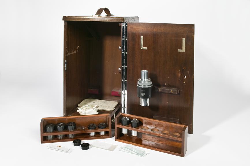 one microscope case for a watson bactil microscope