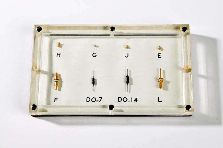 Promotional display of resistors