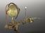 Lunarium attachment for brass drum orrery by, W & S Jones