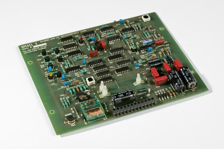 Ferranti circuit board, X issue 1