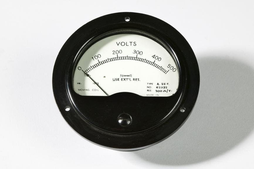 Ferranti Ltd model A55F electric meter