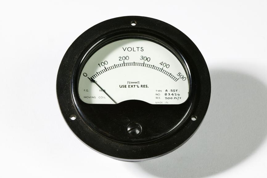 Ferranti model A55F electric meter Science Museum Group Collection