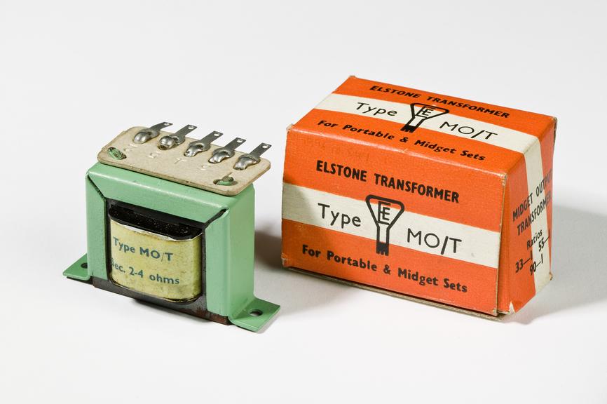 Elston type MO/T transformer
Photographed on a white background.