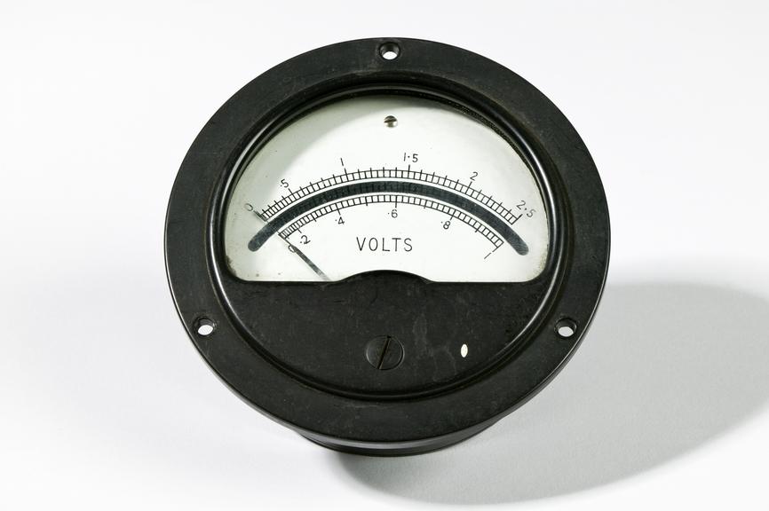 Ferranti Ltd voltmeter
Photographed on a white background.