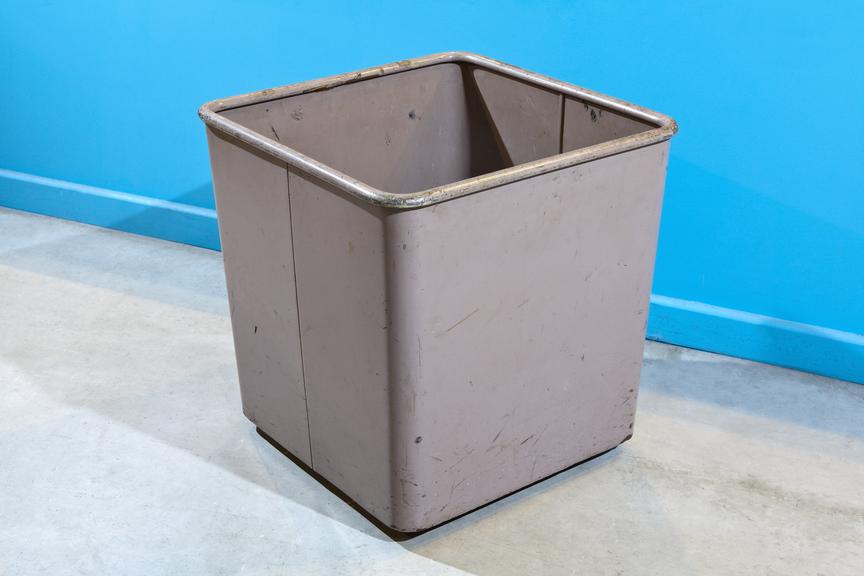 Tape bin from the Pegasus Mark I computer, made by Ferranti Ltd