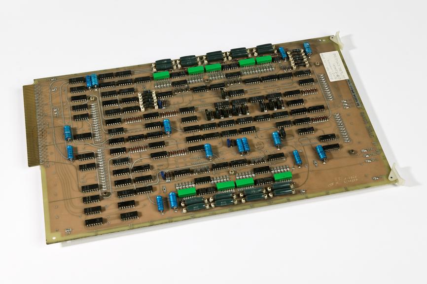 Data Products computer circuit board for Argus 700, c.1975