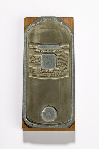 Label printing block from Duckworth's Flavours