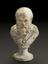 Bust on pedestal, of Socrates, 7 1/2" high