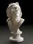 Plaster bust, Niobe ? Piece broken off shoulder, height 14"