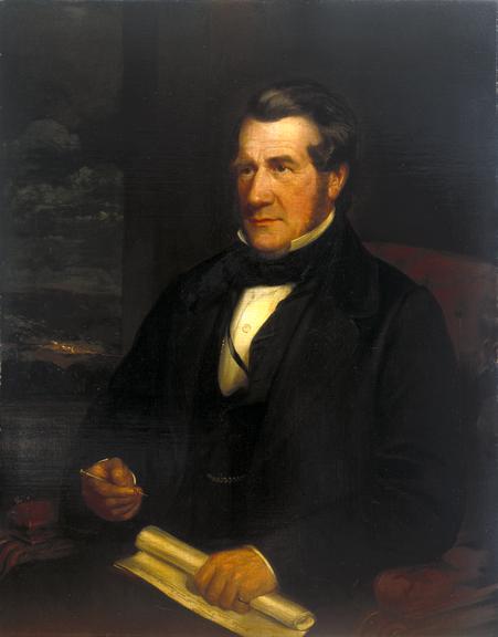 oil painting of Dodds Isaac, 1850-1859