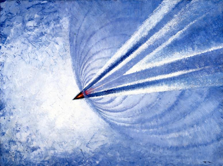 Supersonic' by Roy Nockolds (oil painting)