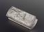 Silver snuff box, oblong