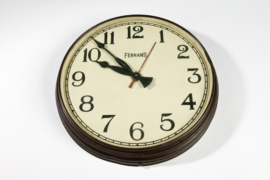 Ferranti electric wall clock