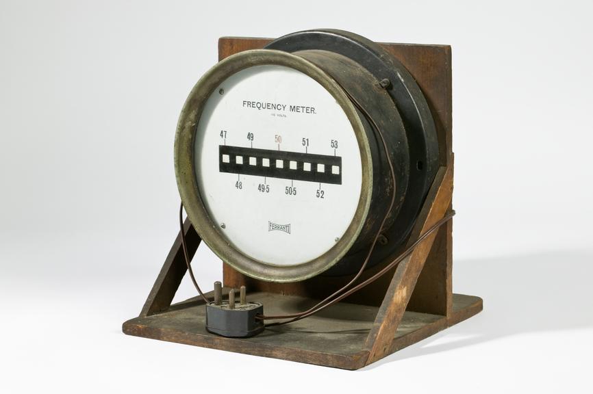 Ferranti Ltd electric frequency meter