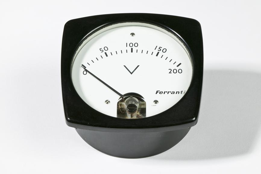 Ferranti Ltd model L1609 volt meter