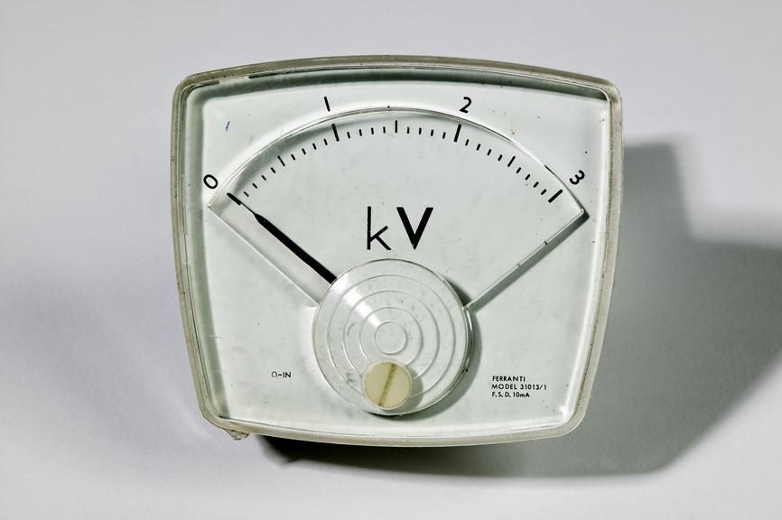 Ferranti Ltd model 31013/1 electric meter
Photographed on a