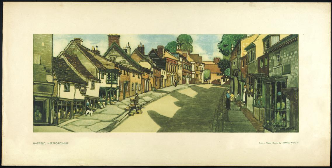 Carriage Print, Hatfield, Hertfordshire