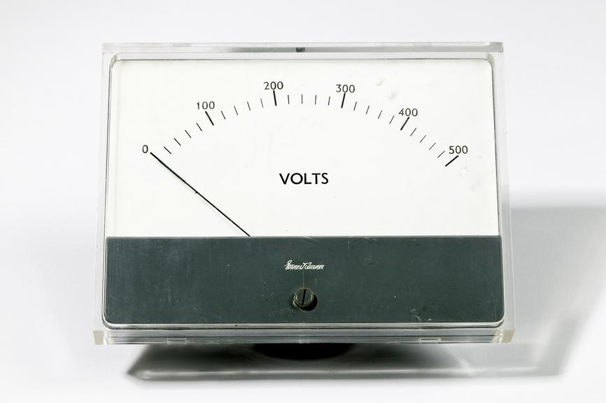 Ernest Turner,electric meter
Photographed on a white background.