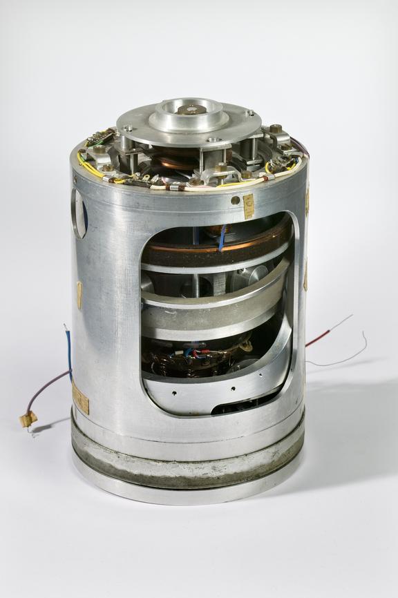 Gyroscope parts.Photographed on a white background.