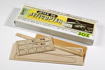 Boxed Jetex helicopter kit