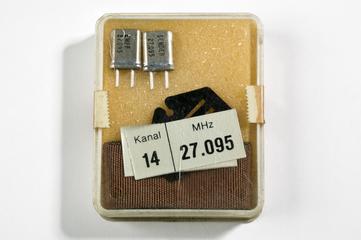 Transmitter wavelength crystal