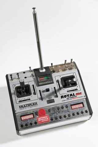 Royal MC handset control unit for radio control models