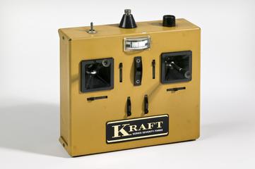 Kraft transmitter handset for radio control unit