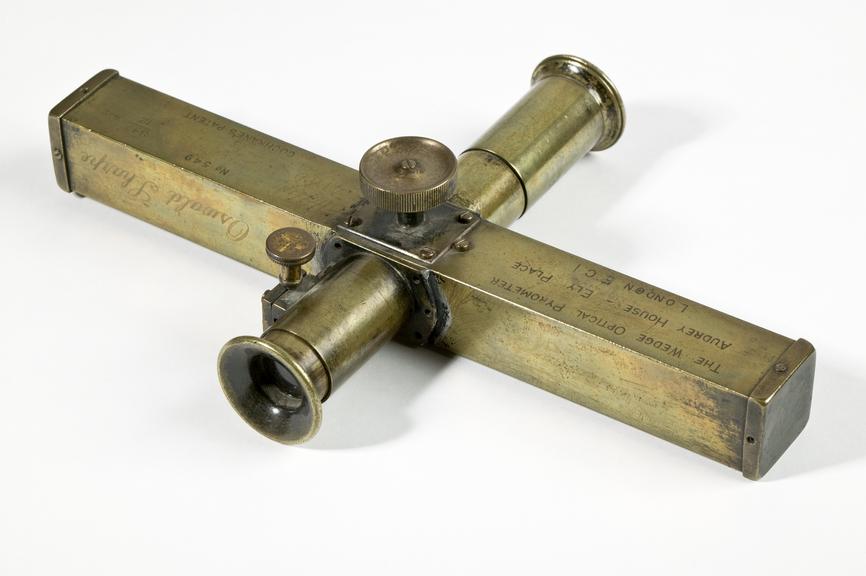 Old Pyrometer Wedge Optical Pyrometer | Science Museum Group Collection