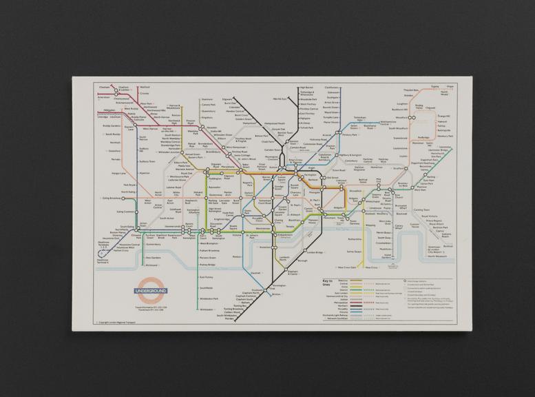 Micromap map card, 1995-1998