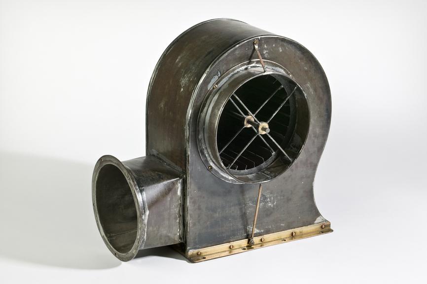 Model of centrifugal type ventilation fan, c.1900