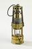 Naylor Marsaut miner's safety lamp with double bifold burner, c