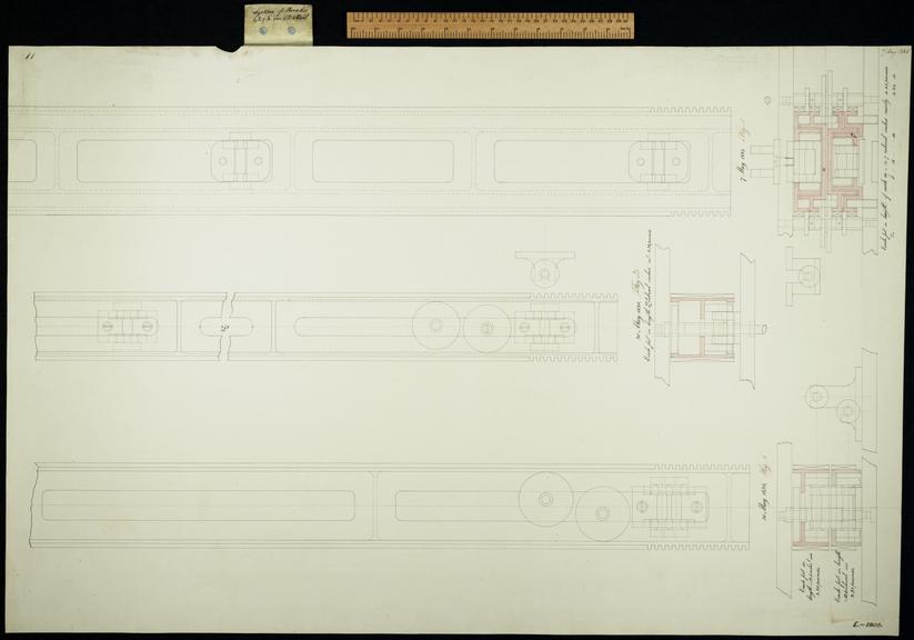 Fig 1, plan elevation, detail 1835