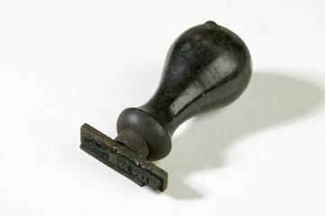 Telephone number stamp used for Grimshaw Brother's and Co Chemical Works in Clayton