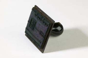 Delivery note stamp used at Grimshaw Brother's and Co Chemical Works in Clayton