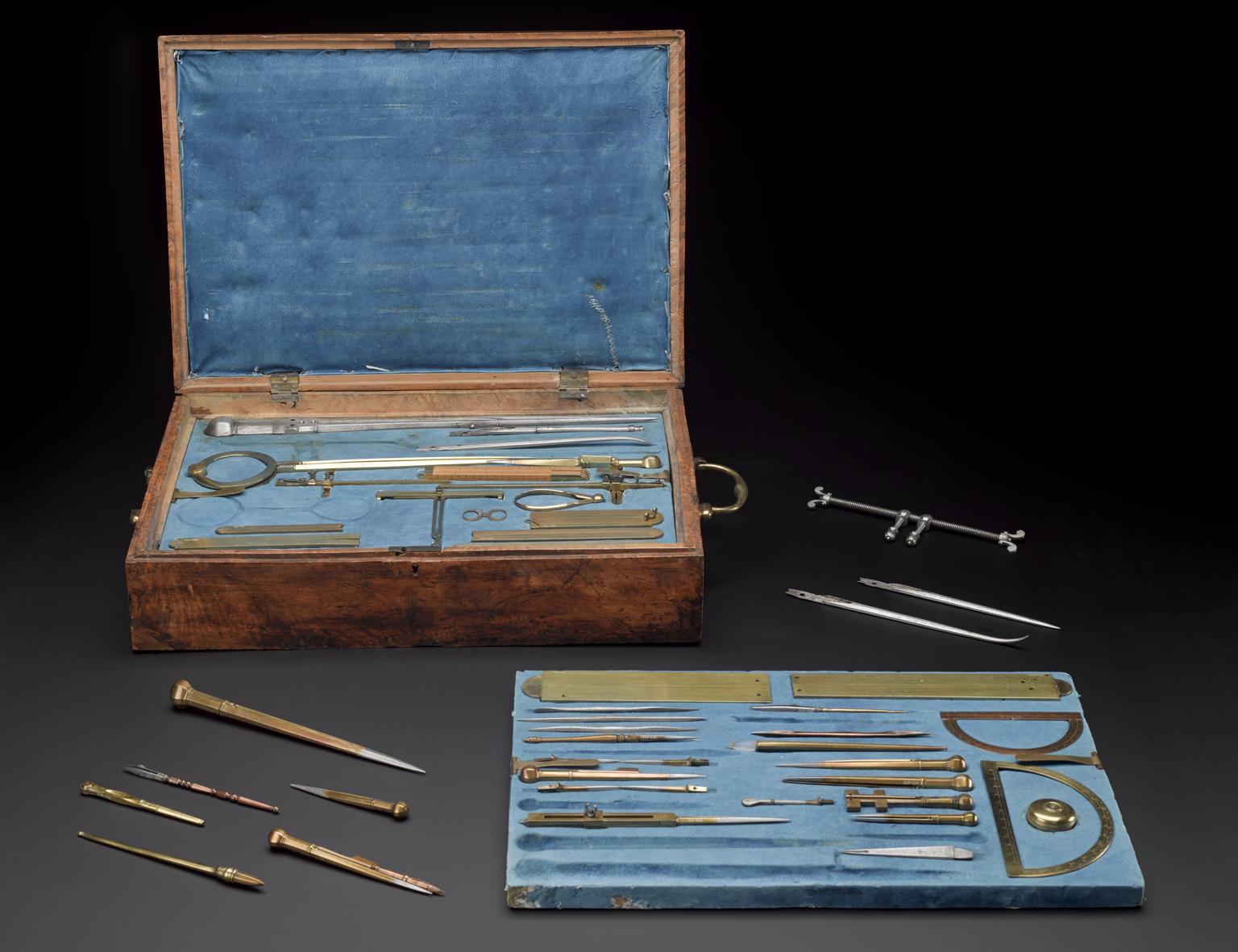 Architect's drawing instruments | Science Museum Group Collection