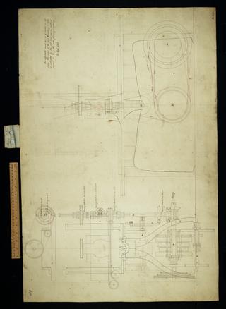 Untitled plan, elevation.