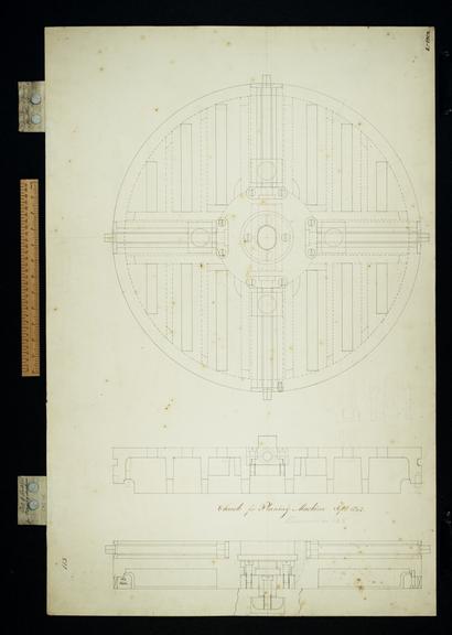 Chuck for planing machine etc 1842