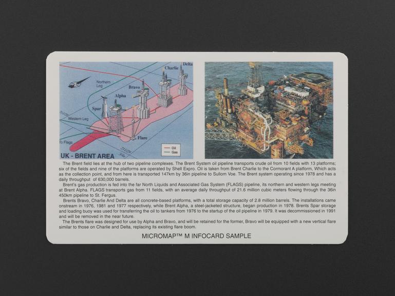 Duplicate Micromap Compact infocard sample: UK Brent area