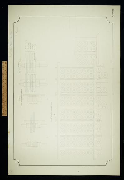 Mill & store, plan & elevation etc 1858