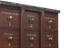 36-drawer wooden cabinet