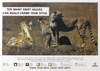 Too many swift halves can really cramp your style