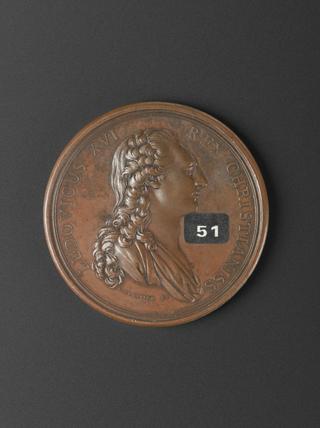Bronze medal, School of Surgery, Paris, Vivier and